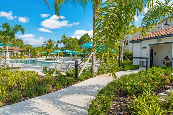 Enceinte de l’hébergement