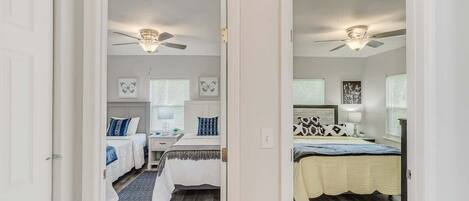 3 bedrooms, iron/ironing board, travel cot, free WiFi