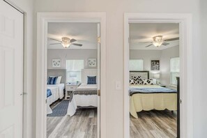 3 chambres, fer et planche à repasser, lit parapluie, Wi-Fi gratuit