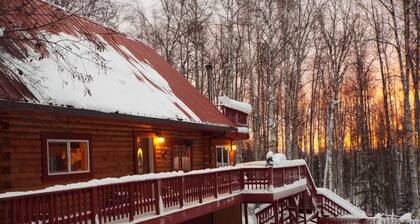 Two bedroom, fully furnished apartment with private entrance on 3 wooded acres