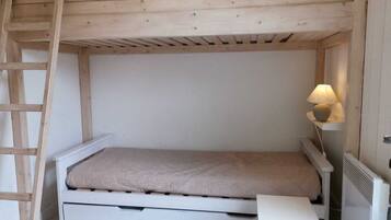 1 bedroom, iron/ironing board, travel crib, free WiFi