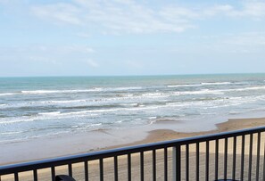Aan het strand