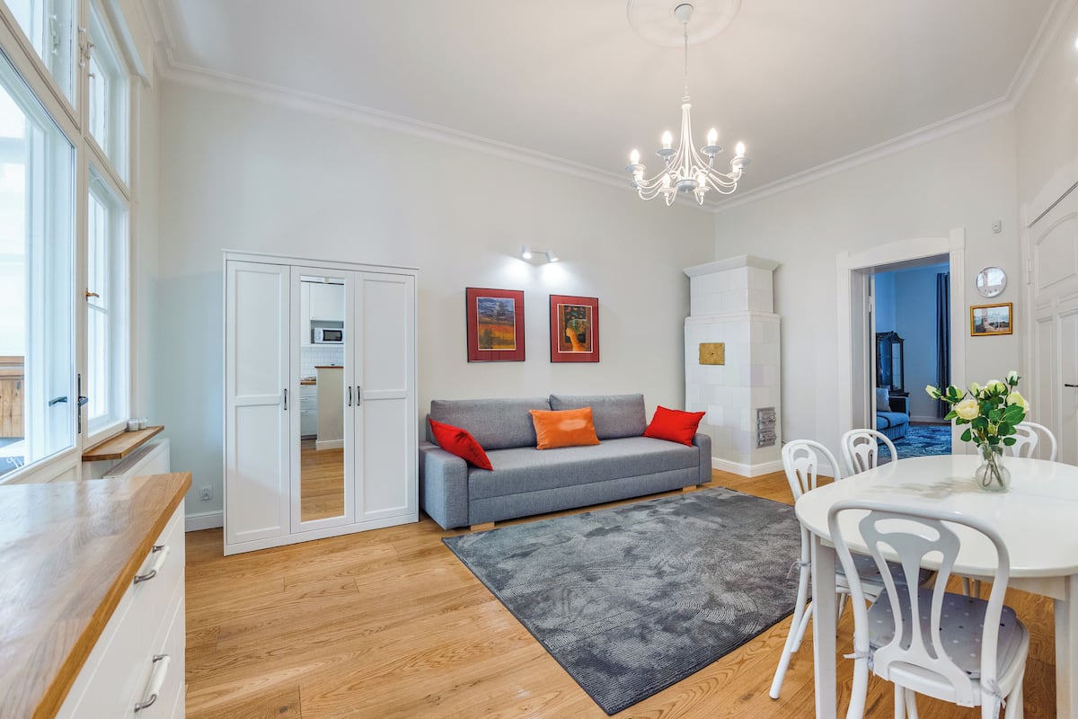 Apartment (1 ul. Parkowa 56) | Wohnbereich | Flachbildfernseher