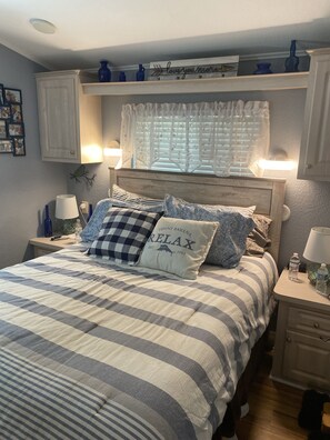 1 غرفة نوم وواي فاي وملاءات أسرّة