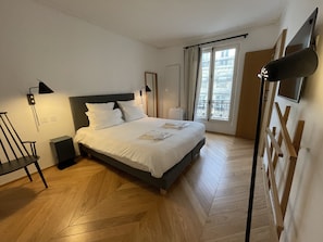3 sovrum, värdeförvaringsskåp på rummet, resesäng och gratis wi-fi