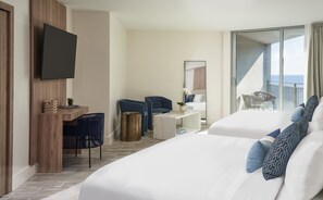 Family Suite, Partial Ocean View (Self Check-in) | Beach/ocean view - Hillsboro Beach Resort by Kasa (Hillsboro Beach)