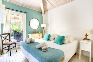 2 soverom, safe på rommet, strykejern/-brett og wi-fi (inkludert)