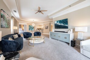TV, DVD player - Beautiful Residence steps away from 7Mile Beach, Located at The Ritz-Carlton (Seven Mile Beach)