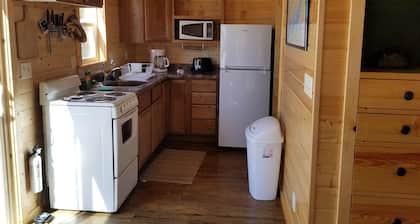 Small cabin on Musky Bay, Lac Court Oreilles 14 miles south of Hayward WI