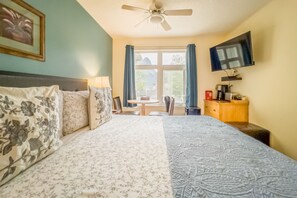 1 soverom, strykejern/-brett, wi-fi (inkludert) og sengetøy