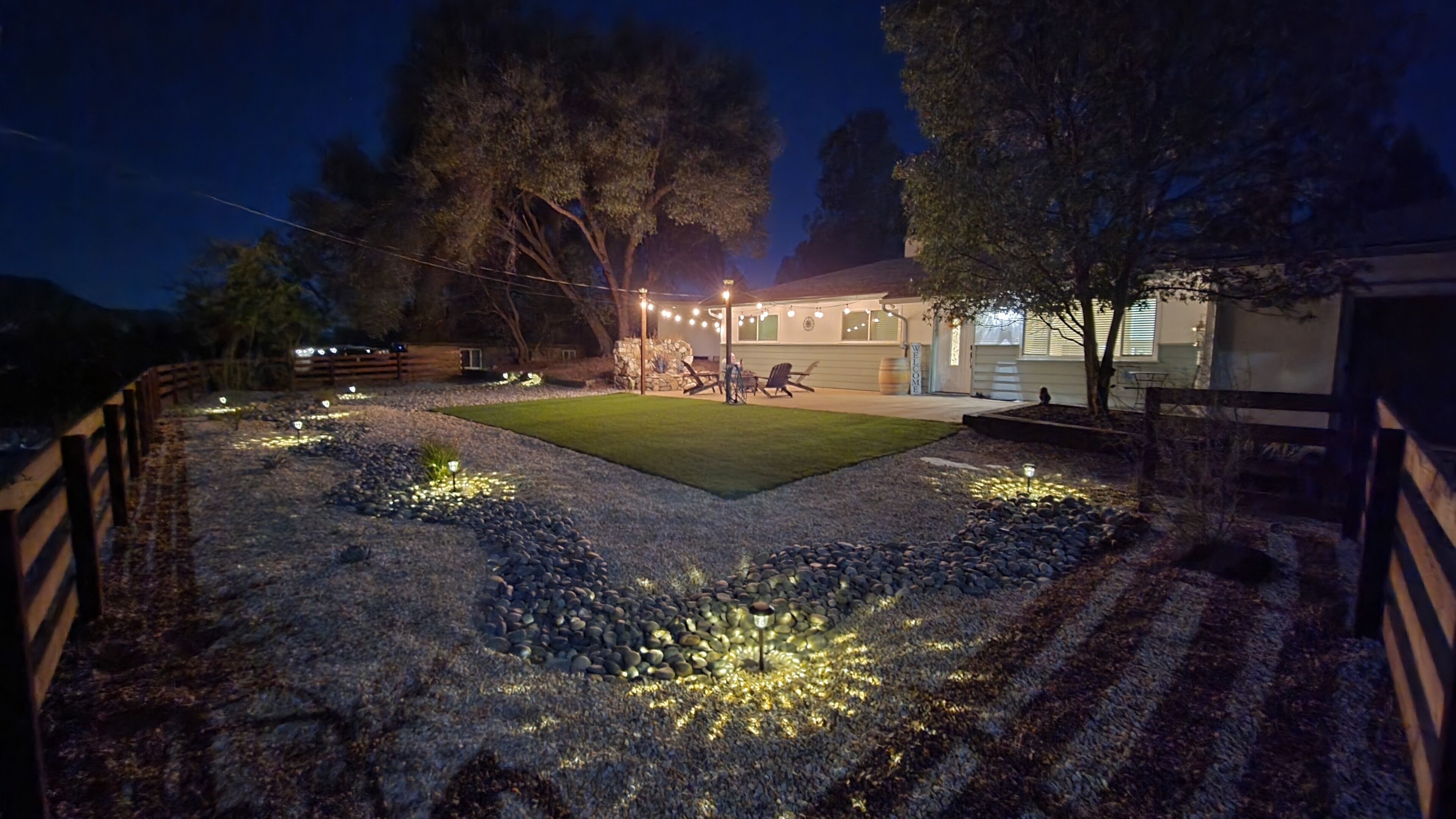 Enceinte de l’hébergement