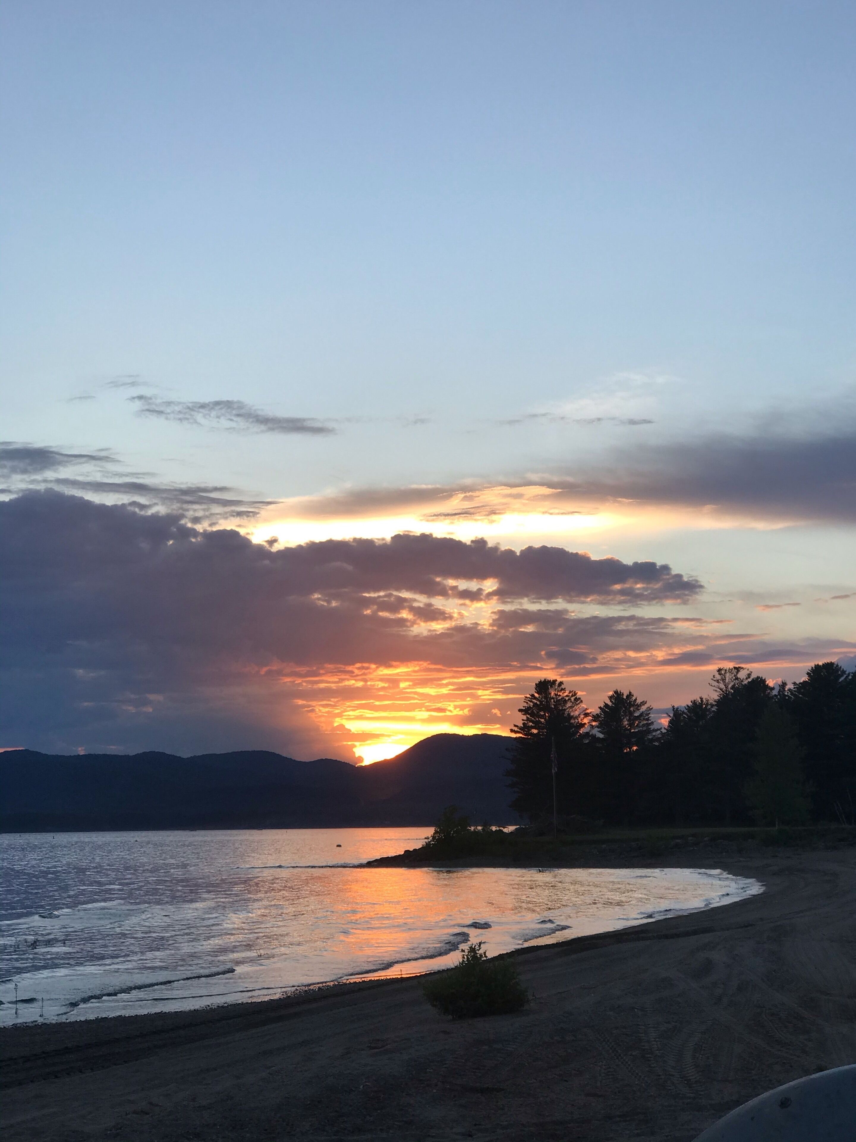 View from the beach!