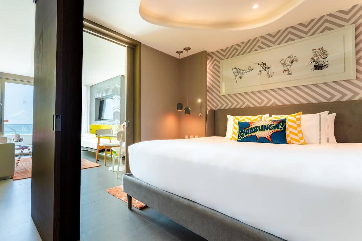 1 chambre, draps italiens Frette, literie de qualité supérieure