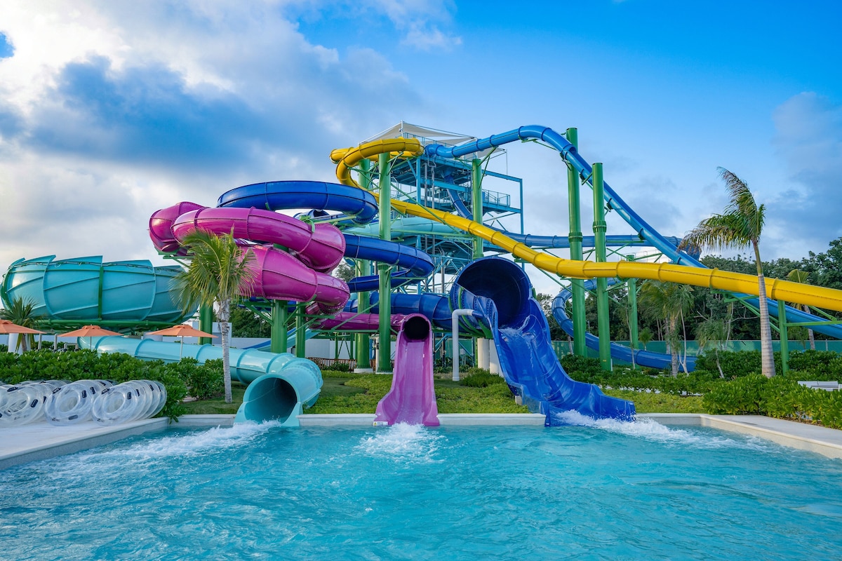 Water Slides at Nickelodeon Resort Riviera Maya