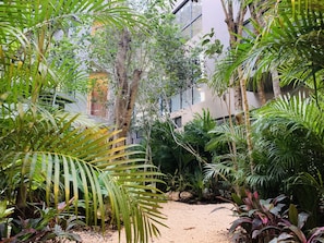 Enceinte de l’hébergement