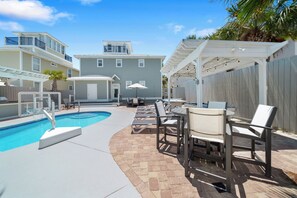 Outdoor pool, a heated pool - Across Beach, Pool, Pool Table,Ping Pong, Golf Cart Rental, Amazing Yard, 7 BR (Destin)