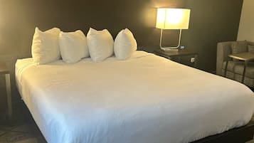 Presidential Suite, 1 King Bed with Sofa bed, Roll-in Shower, Non Smoking | Premium bedding, desk, laptop workspace, iron/ironing board