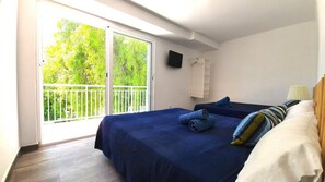 3 chambres, accès à Internet