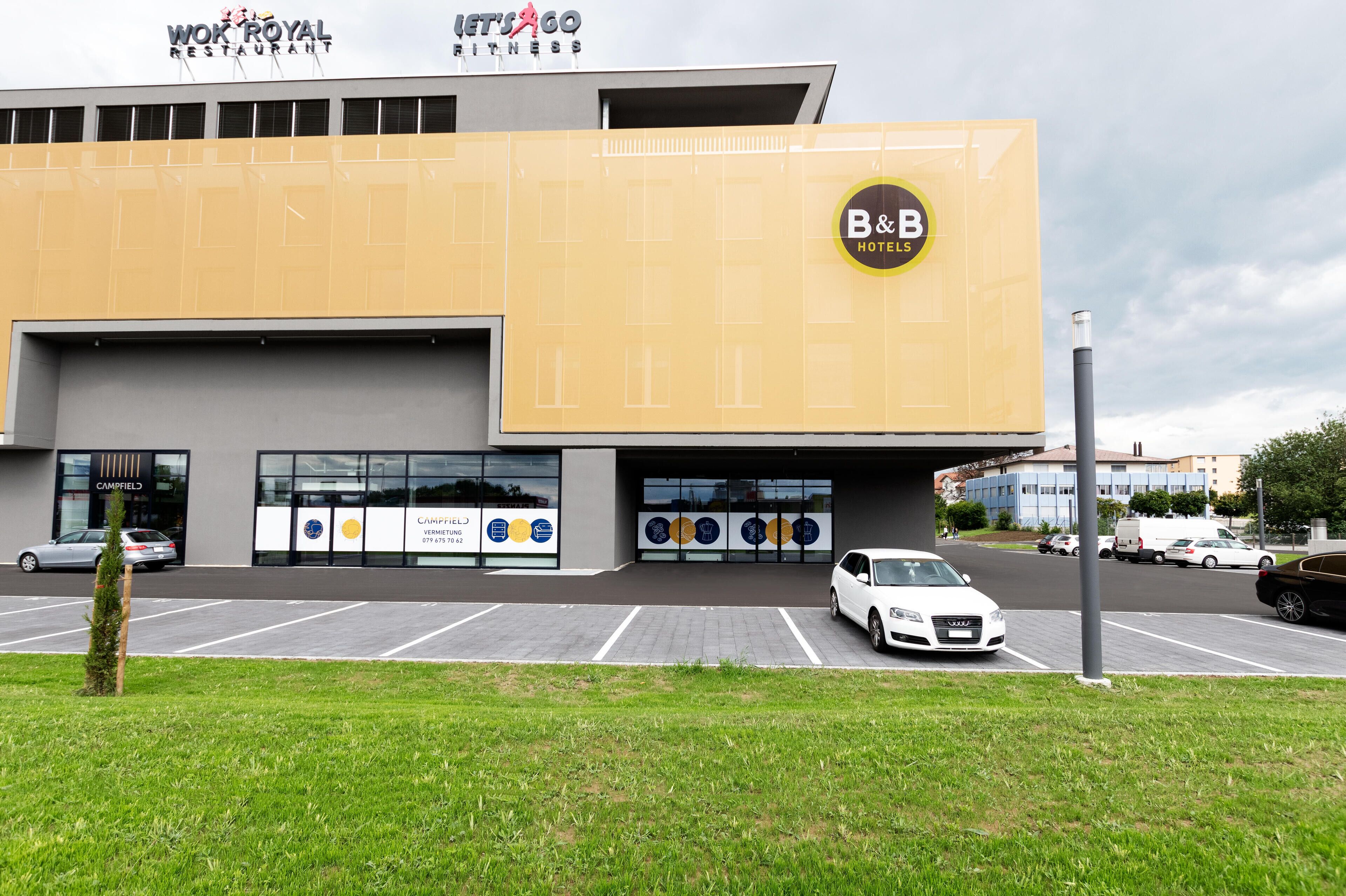 Façade de l’hébergement