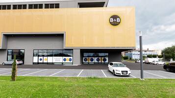 Fassade der Unterkunft