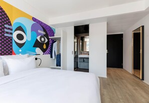 Standard Double Room | Premium bedding, laptop workspace, blackout drapes, soundproofing - B&B Hotel St Gallen (St. Gallen)