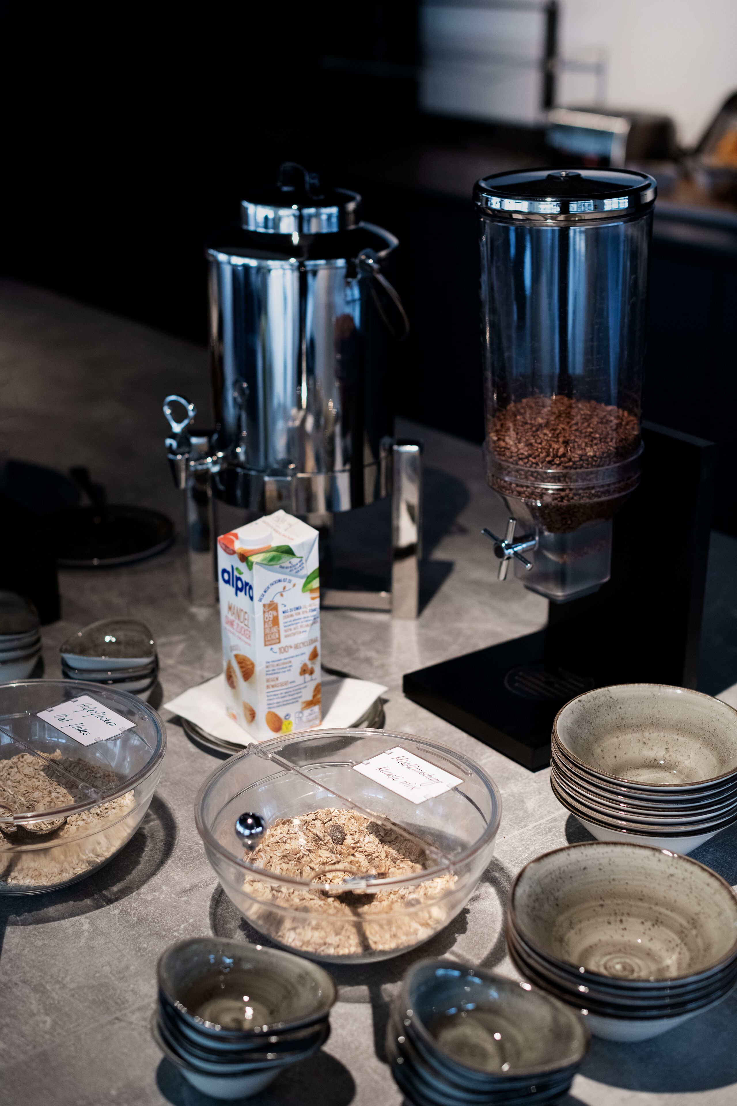 daily buffet breakfast (chf 18 per person)