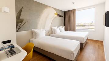 Triple Room | Premium bedding, desk, laptop workspace, soundproofing