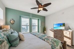 2 quartos, Wi-Fi de cortesia, roupa de cama