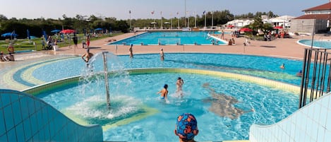 Seasonal outdoor pool