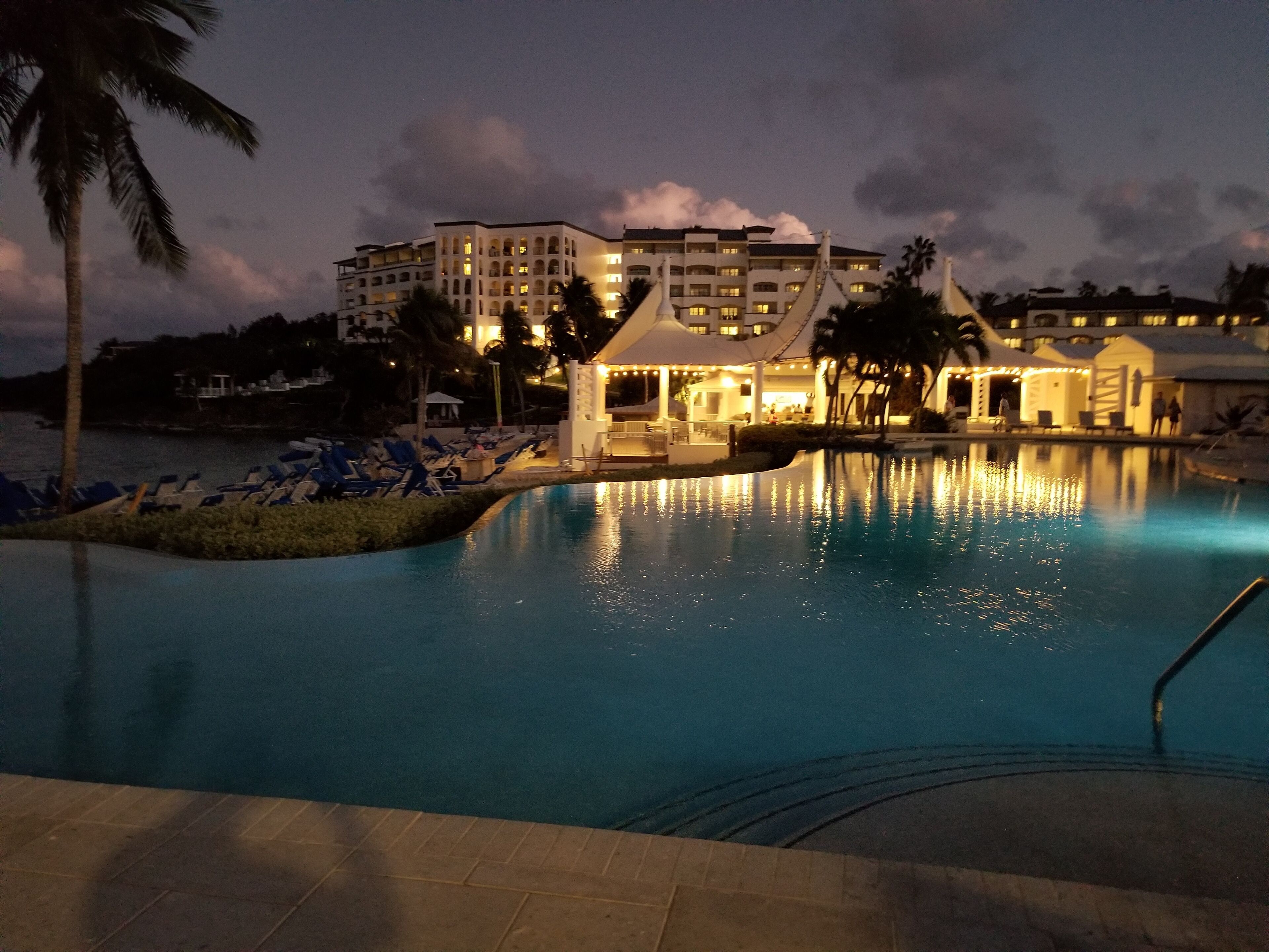 outdoor pool, an infinity pool