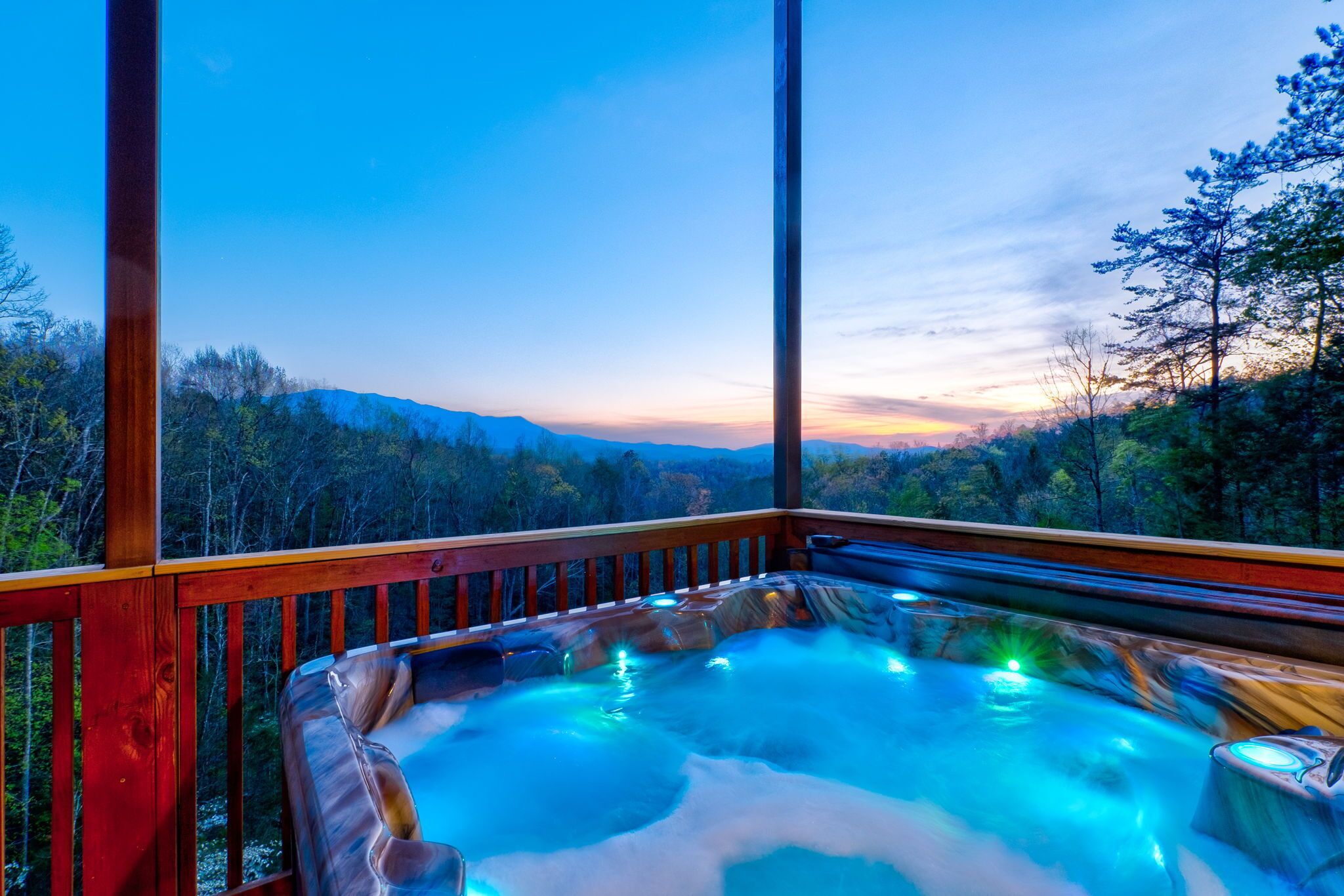 مغطس سبا خارجي