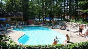 Indoor pool, outdoor pool