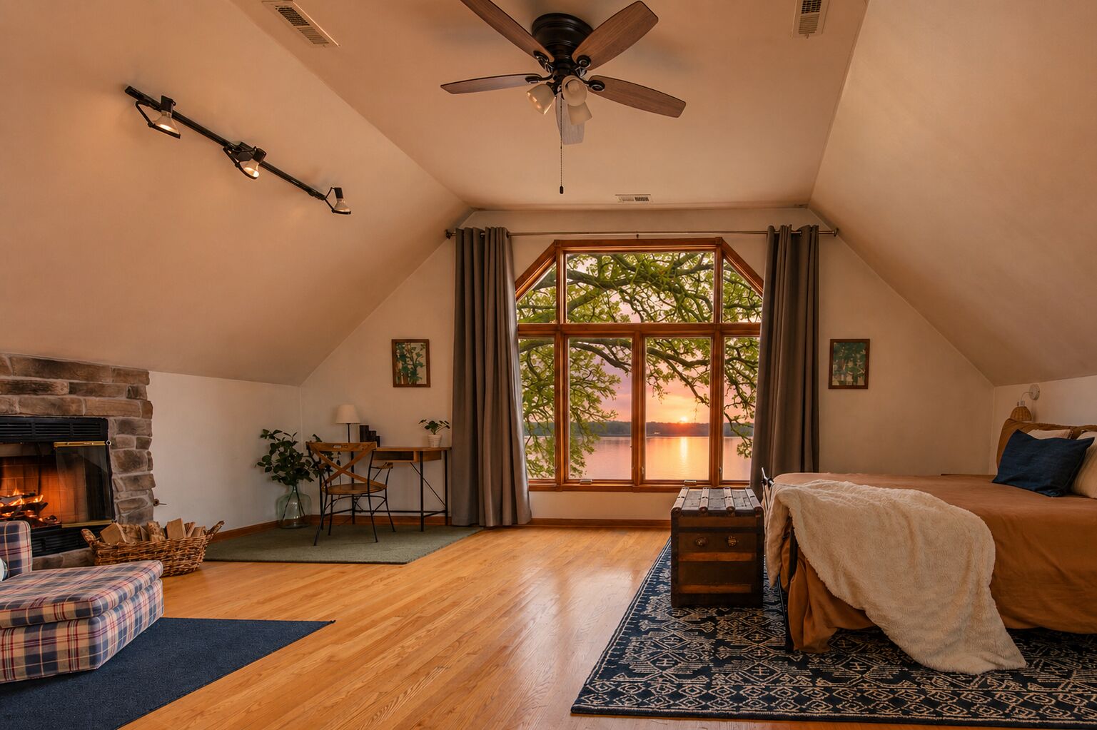 6 habitaciones, escritorio, wifi gratis y ropa de cama 