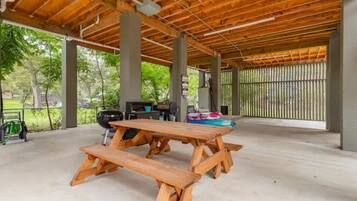 Opções para refeição ao ar livre