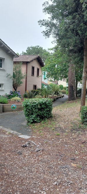 Property grounds - House in a wonderful place with pool view, next to pine forest (Lacanau)