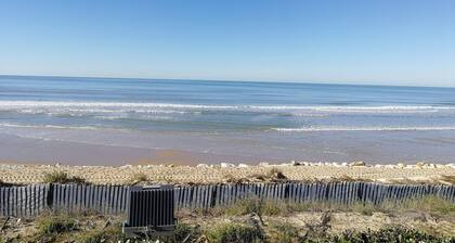 Maison classée 2 étoiles, lieu exceptionnel au milieu des Pins, vue sur piscine