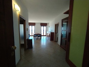 Interior entrance