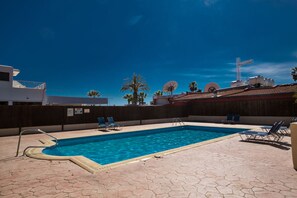 Outdoor pool - Apt. Suri, Modern 2BDR Apt. in the heart of Ayia Napa, Close to Nissi Avenue (Ayia Napa)