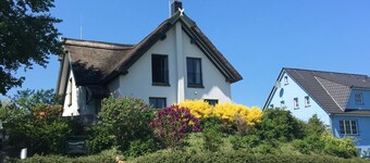 thatched house, direct sea view, idyllic location in vacation region Usedom