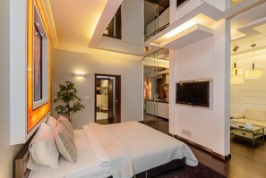 1 habitación, decoración personalizada y muebles diferentes 