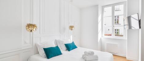 2 Schlafzimmer, Bügeleisen/Bügelbrett, kostenloses WLAN, Bettwäsche