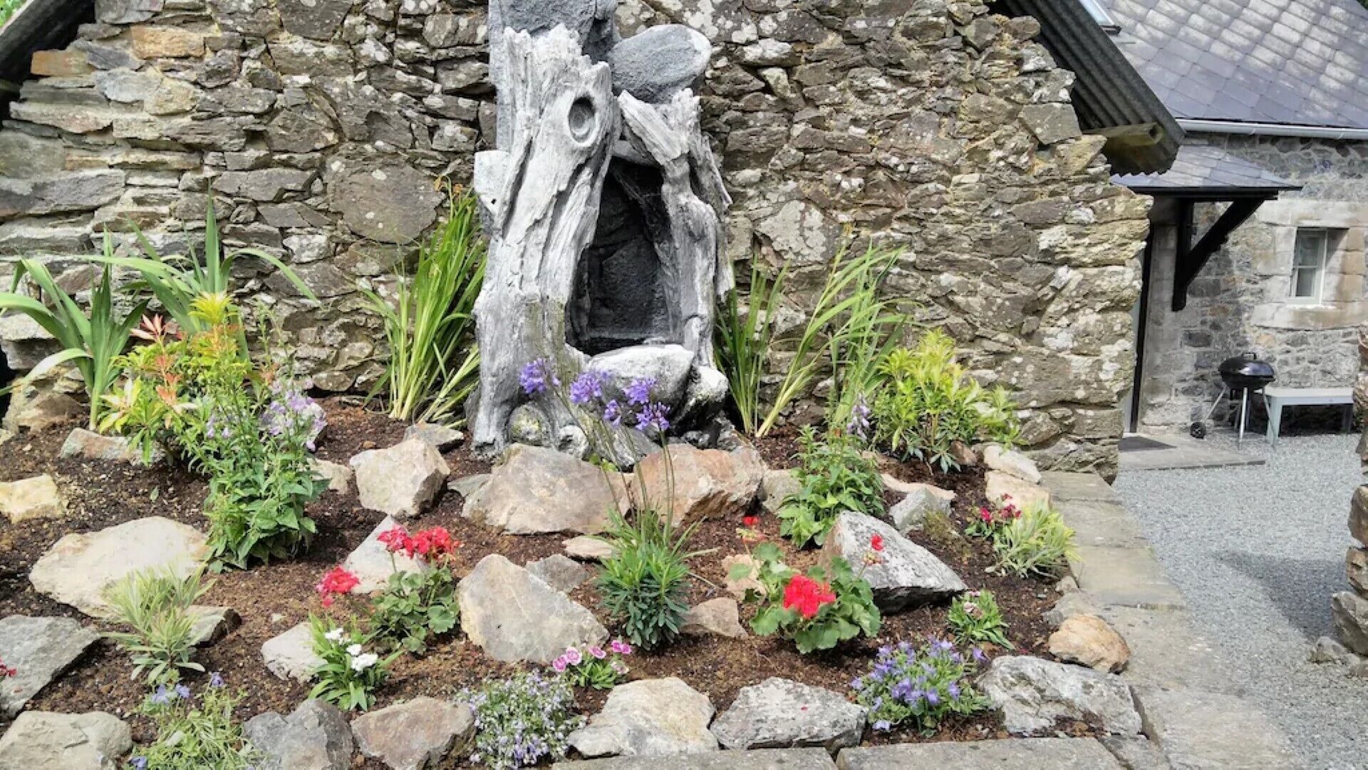 Enceinte de l’hébergement