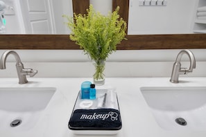 Combined shower/bathtub, hair dryer, towels, toilet paper - Home near Superdome and 10 minute drive to French Quarter. (New Orleans)