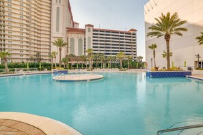Una piscina climatizada