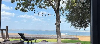 Private Waterfront Home with Pickleball Court