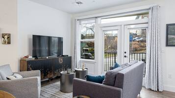 TV, smart speakers, stereo