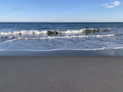 A private, wooded home in Emerald Isle, NC, 5th row from the beach (5 min walk)