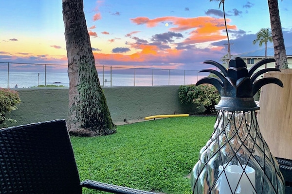 Start your morning and end your day overlooking the ocean.