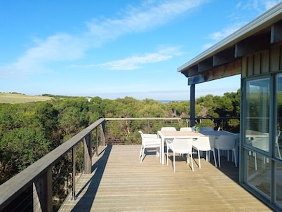 Spacious ocean view beach house recently renovated - sleeps 12