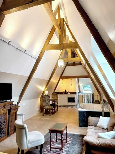 The Suite with individual SPA "Rêverie de Brocéliande"